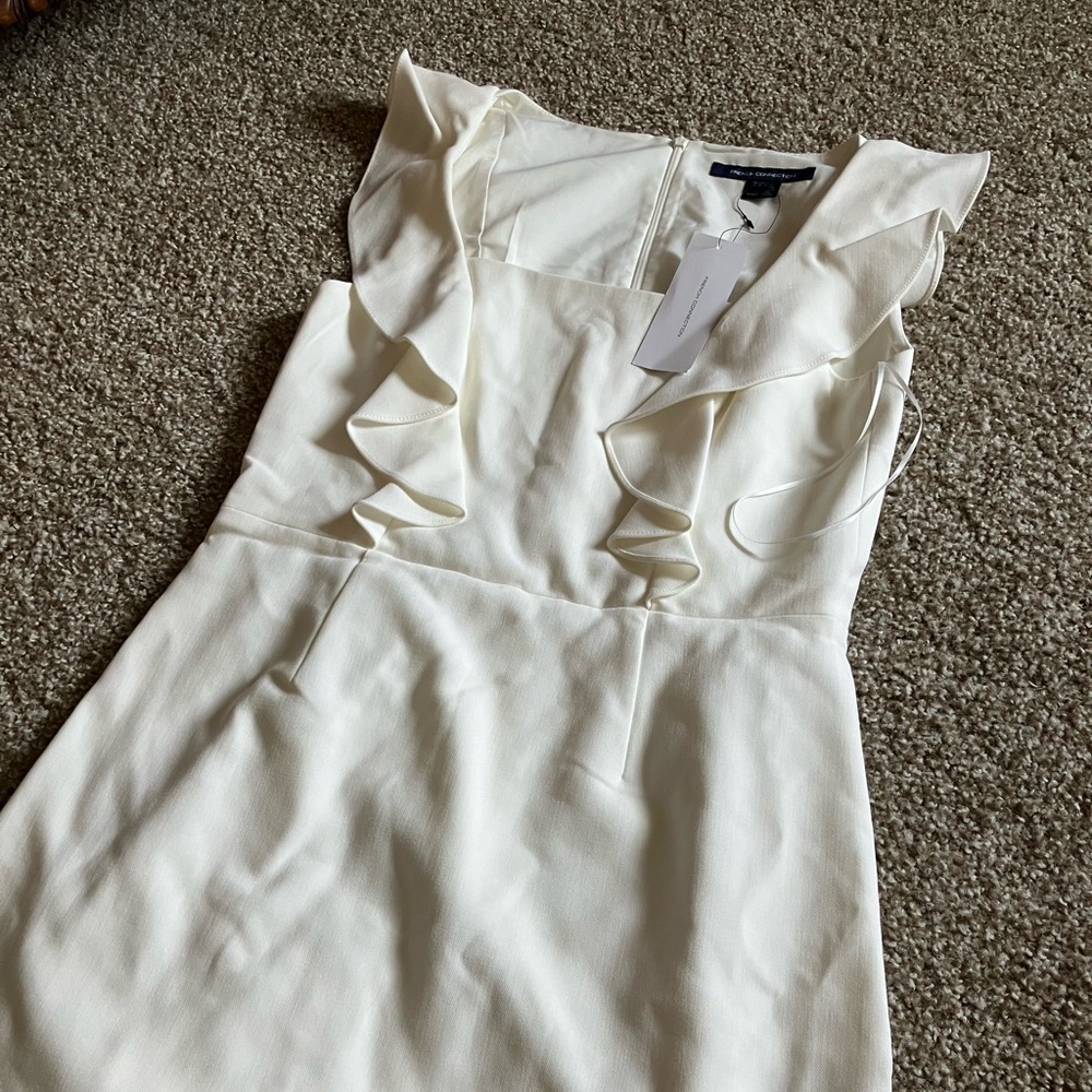 French Connection White Dress